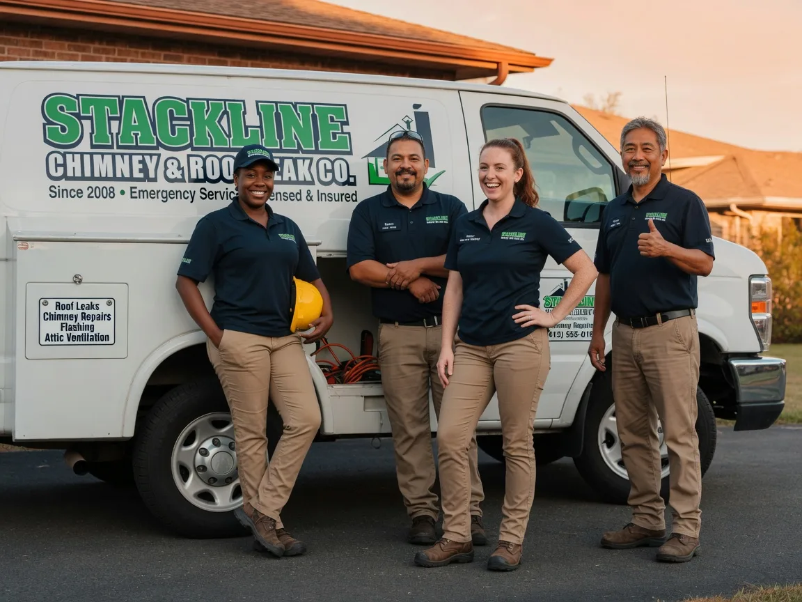 Chimney flashing repair company in Clinton, UT
